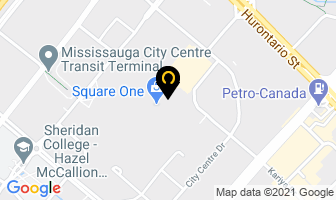 Zara in Mississauga map