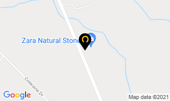 Zara Natural Stones Inc in Vaughan map