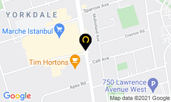 Zarolia Law Offices in North York map