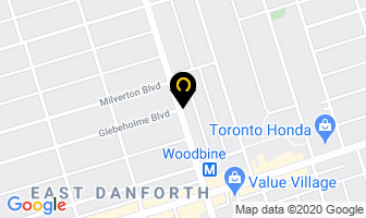Zaza Contractors in Orillia map