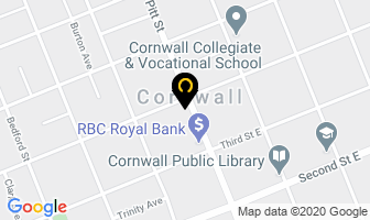 Zebra Muscle Control Building in Cornwall map