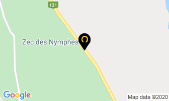 Zec Des Nymphes in Elginburg map