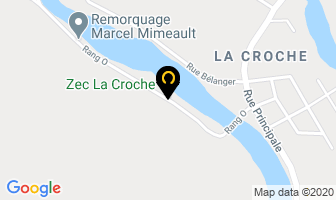 Zec La Croche in La Tuque map