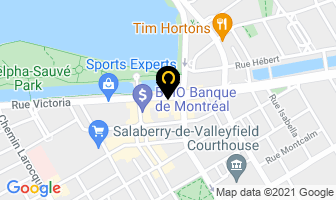 Zel Agence De Communication in Salaberry-de-Valleyfield map