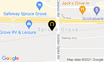 Zender Ford Sales in Spruce Grove map
