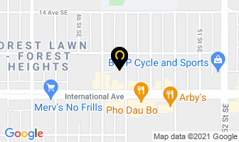 Zenith Engineering Ltd in Calgary map