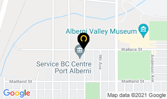 Zens Peter K Dr in Port Alberni map