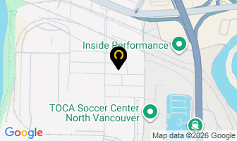 Zero21 Auto in North Vancouver map