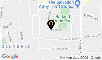 Zeus's Roost Professional Cleaning Service in Kelowna map