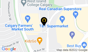 Zhivov Law in Calgary map