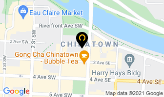 Zhk Communications in Calgary map