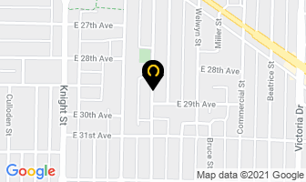 Zico Construction Ltd in Vancouver map