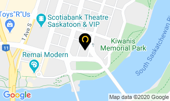 Zion Lutheran Church in Saskatoon map