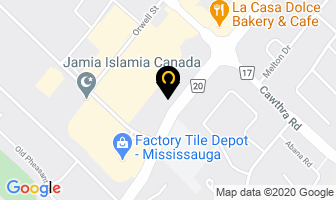 Zodiac Thermostats Ltd in Mississauga map