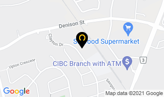 Zoom Embroidery Ltd in Markham map