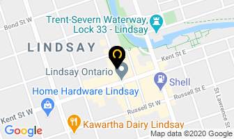 Zoom Physiotherapy Kent St. & William St. in Lindsay map
