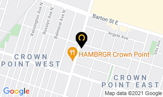 Zorro One Hour Dry Cleaners in Hamilton map
