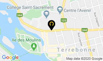 Zumba Terrebonne in Terrace map
