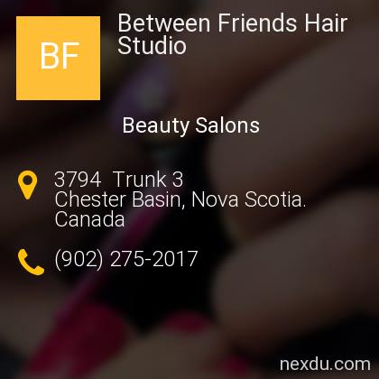 Between Friends Hair Studio in Chester - Phones and Address