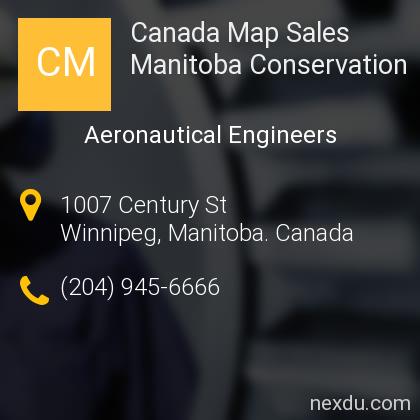 Canada Map Sales Winnipeg Canada Map Sales Manitoba Conservation In Winnipeg - Phones And Address