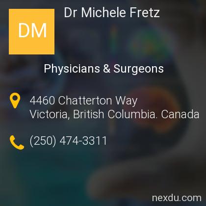 Dr Michele Fretz in Victoria Phones and Address