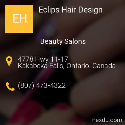 Eclips Hair Design in Kakabeka Falls - Phones and Address