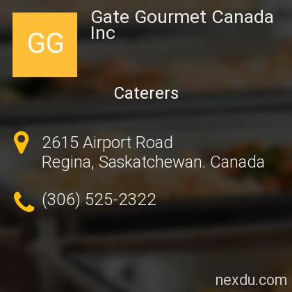 Gate Gourmet Canada Inc In Regina Phones And Address