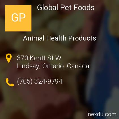 global pet foods lindsay