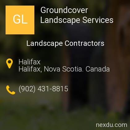 Groundcover Landscape Services In, Ground Cover Landscaping Halifax