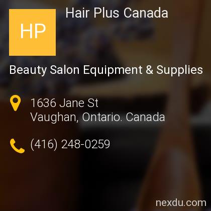 Hair Plus Canada in Woodbridge, Vaughan - Phones and Address