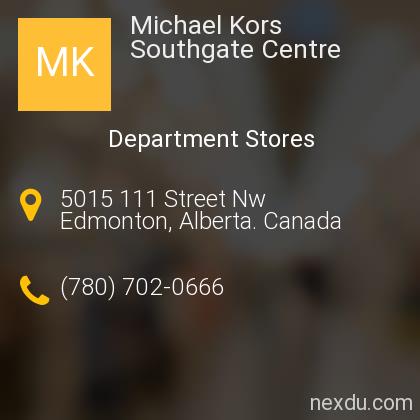 Michael kors 2024 southgate edmonton ab