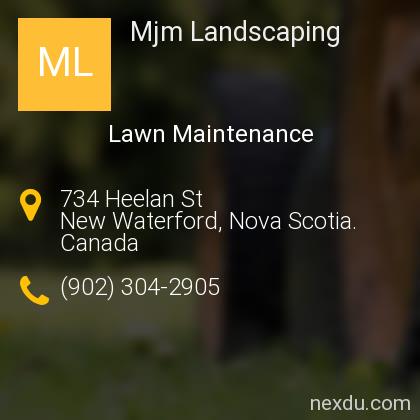 mjm landscaping