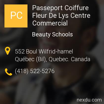 Passeport Coiffure Fleur De Lys Centre Commercial In Ville De Quebec Phones And Address