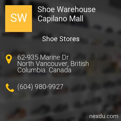 capilano mall shoe stores