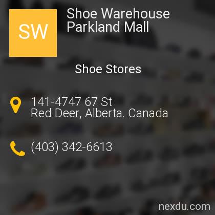 Shoe Warehouse Parkland Mall in Red 