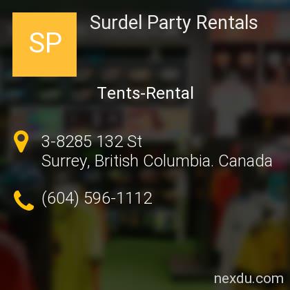 Surdel Party Rentals in Newton, Surrey 