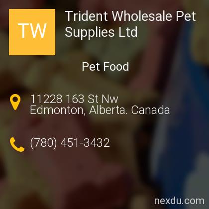 trident wholesale pet supplies
