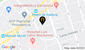 Mapa de A. Hartrodt Chile S.a. en Providencia