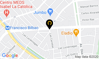 Mapa de A Y A Servicio Tecnico Integral en Santiago