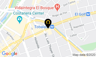 Mapa de A.a.a.a. Cambios Liberty S.a. en Santiago