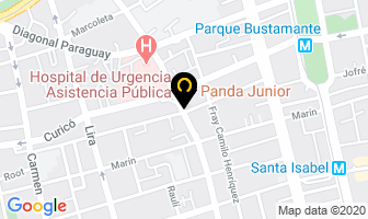 Mapa de Abastecedora HenÁn Moraga en Santiago