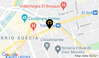 Mapa de Abf Equipos Y Emergencias en Providencia