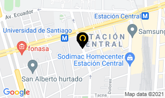 Mapa de Absolut Extintores en Santiago
