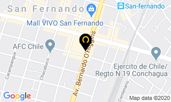 Mapa de Accesos Euromatic Ltda. en San Fernando
