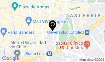 Mapa de Ace Seguros en Santiago