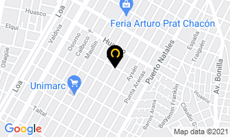 Mapa de Ace Servicios en Antofagasta