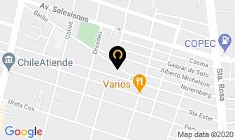 Mapa de Aceros FernÁndez en Santiago