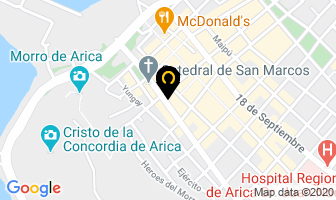 Mapa de Adt Security Services en Arica