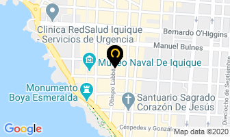 Mapa de Agua San Gabriel en Iquique