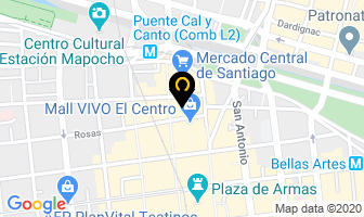 Mapa de Aguilera Y Rocha Ltda. en Santiago